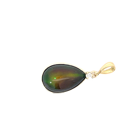 Custom Ethiopian Opal Pendant