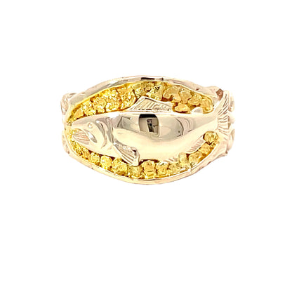 Exquisite Fish Design Ring