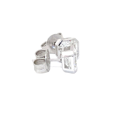 Elegant Diamond Stud Earrings