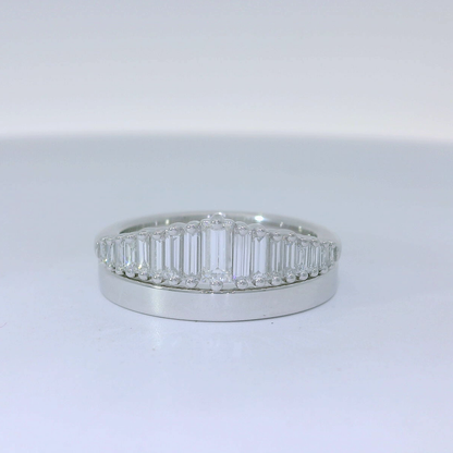 Elegant Baguette Diamond Ring