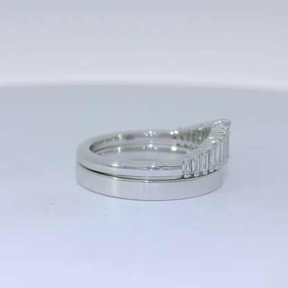 Elegant Baguette Diamond Ring