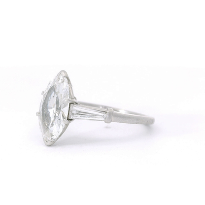Elegant Marquise Cut Diamond Ring