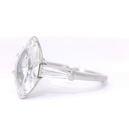 Elegant Marquise Cut Diamond Ring
