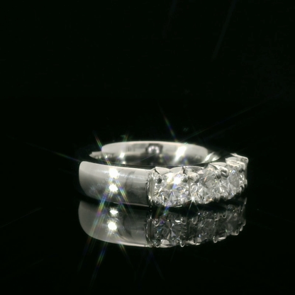 Elegant Diamond Band Ring