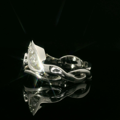 Custom Flowing Recycled Ring