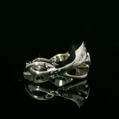 Custom Flowing Recycled Ring