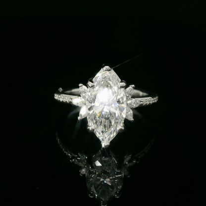 Stunning Marquise Cut Diamond Ring