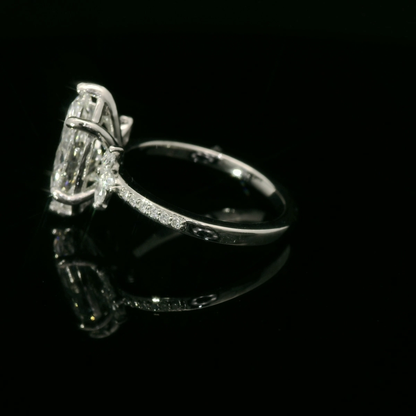 Stunning Marquise Cut Diamond Ring