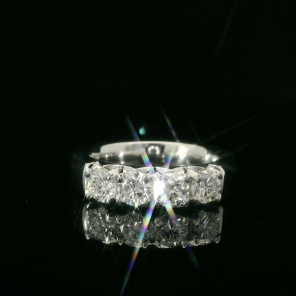Elegant Diamond Band Ring