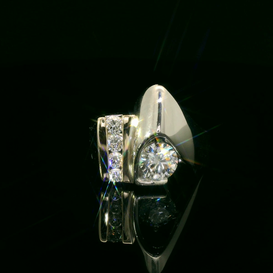 Elegant Diamond Ring Display