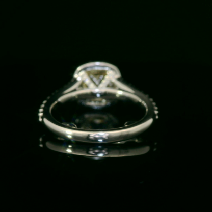 Stunning Yellow Diamond Ring