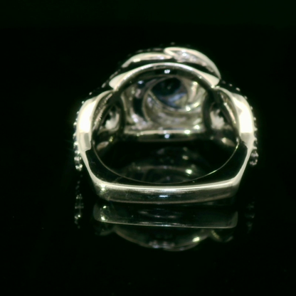 Elegant Blue Sapphire Ring
