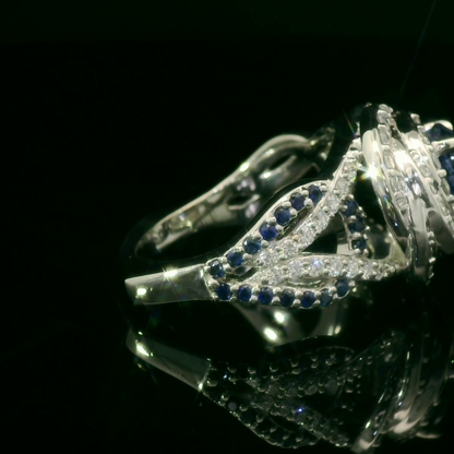 Elegant Blue Sapphire Ring
