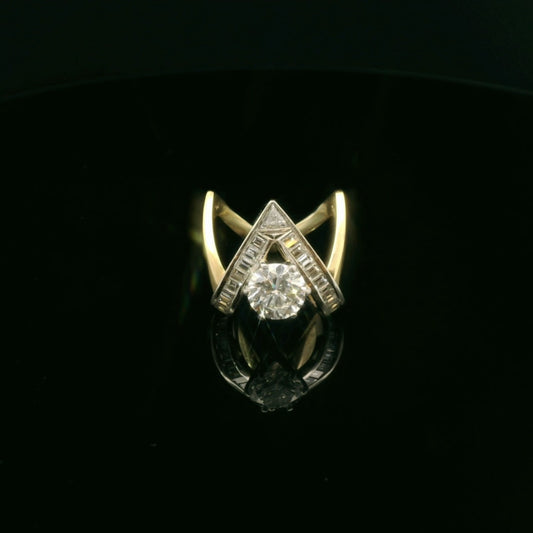 Elegant Diamond Ring Display