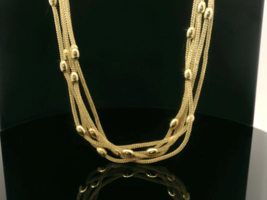 Elegant Gold Chain Necklace
