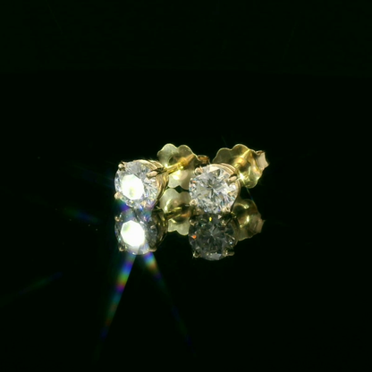 Stunning Diamond Stud Earrings