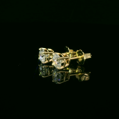 Stunning Diamond Stud Earrings