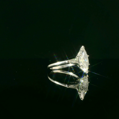 Elegant Marquise Cut Diamond Ring