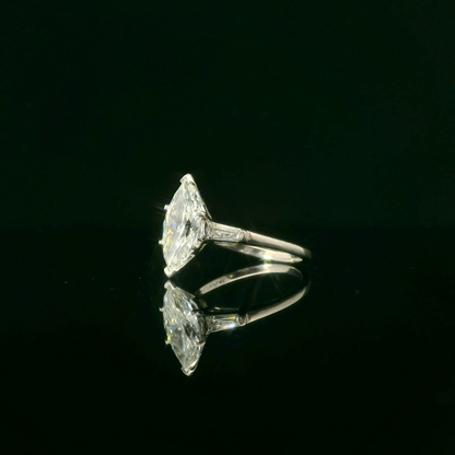Elegant Marquise Cut Diamond Ring