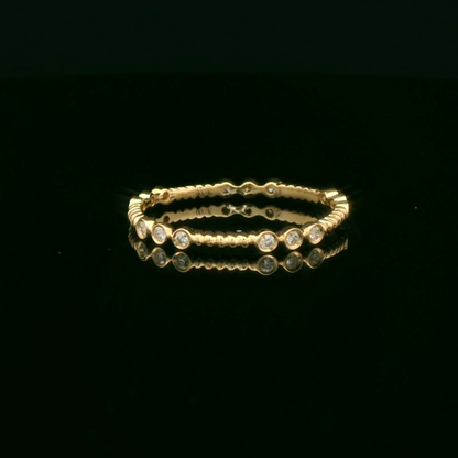 Elegant Gold and Diamond Ring