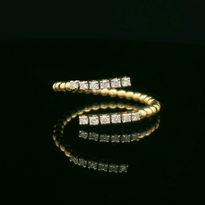 Elegant Gold and Diamond Ring