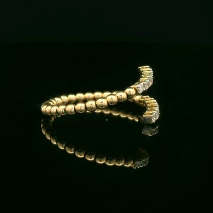 Elegant Gold and Diamond Ring