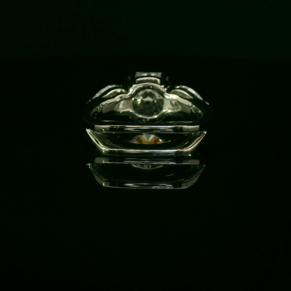 Elegant Three-Stone Diamond Ring