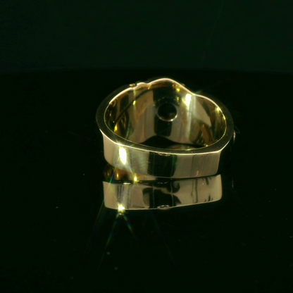 Men’s Yellow Gold Nugget Ring P-21M/H