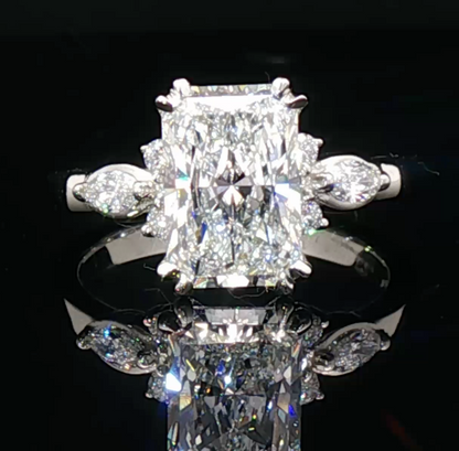 UltraFire™ Radiant Cut Diamond Engagement Ring