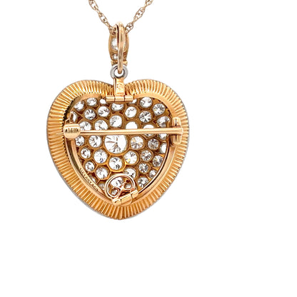 Sparkling Heart Pendant