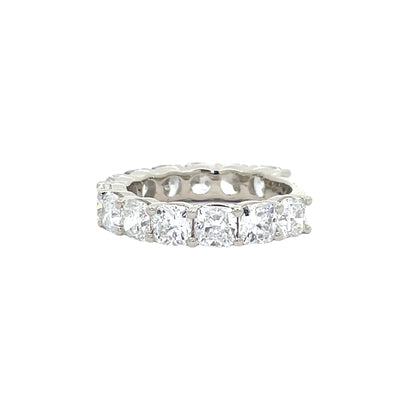 Cushion Cut Diamond Band
