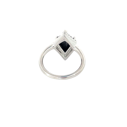 Kite Natural Black Diamond Ring