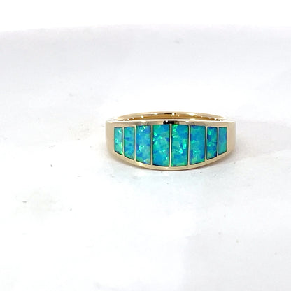 Stunning Opal Inlay Ring
