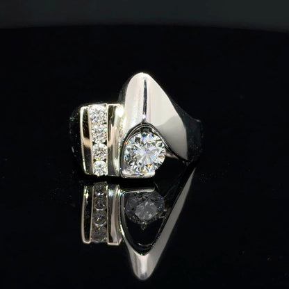 Elegant Diamond-Studded Ring