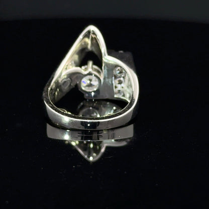 Elegant Diamond-Studded Ring