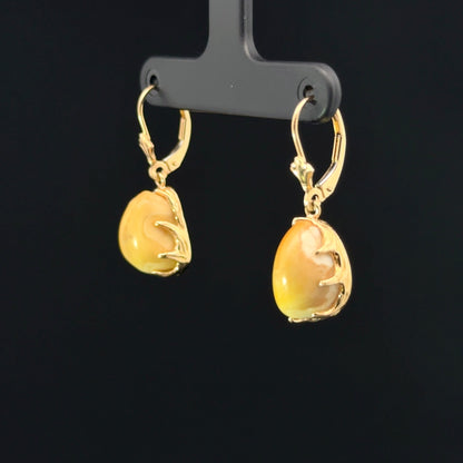 Elegant Ivory Earrings