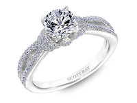 Scott Kay - SK8398 - Luminaire SCOTT KAY Engagement Ring Birmingham Jewelry