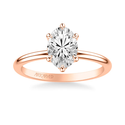 Floral Engagement Ring