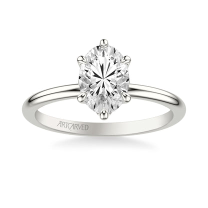Floral Engagement Ring