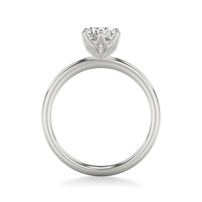 Floral Engagement Ring