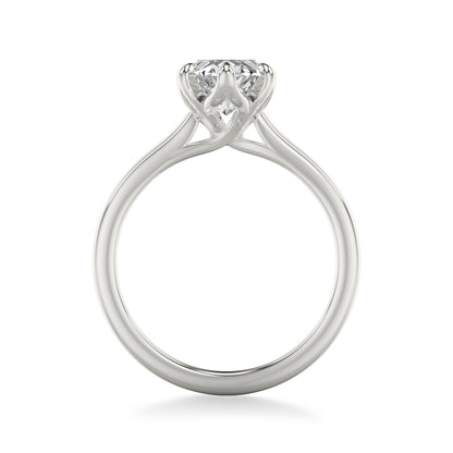 Floral Engagement Ring