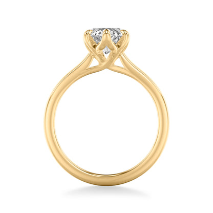 Floral Engagement Ring