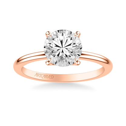 Floral Engagement Ring