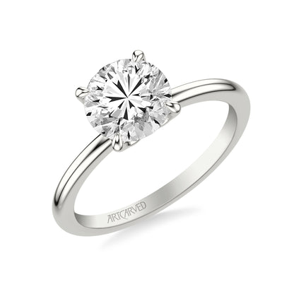 Floral Engagement Ring