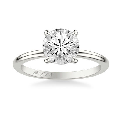 Floral Engagement Ring