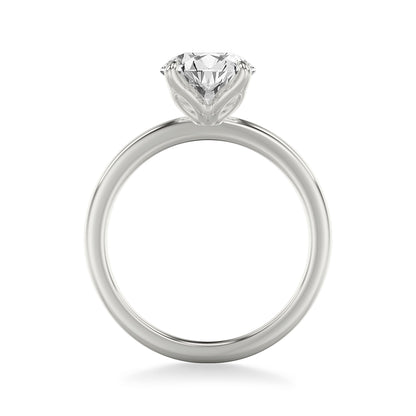 Floral Engagement Ring