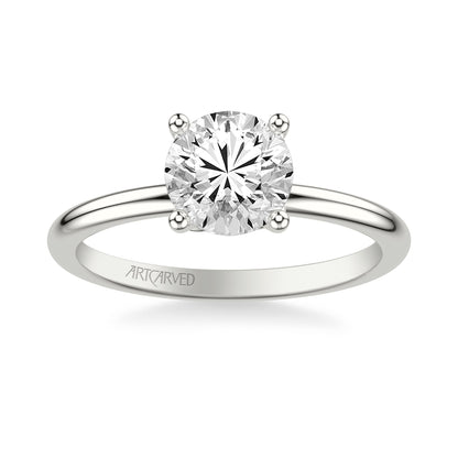 Floral Engagement Ring