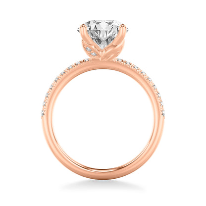 Floral Engagement Ring