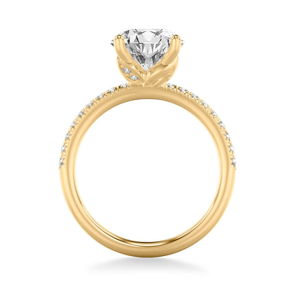 Floral Engagement Ring