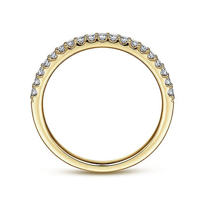 Gabriel & Co. AN7577Y44JJ 14K Yellow Gold Diamond Anniversary Band